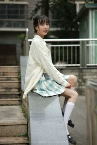 Tuantuan Captivates in Classic JK Uniform for IESS Collection - image 82