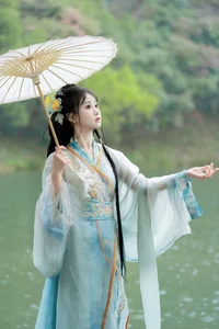 Ethereal Hanfu Beauty in Meiling Plum Forest - YiTuYu Vol.8870 Jiao Yi Zhi Sui Sui - image 3
