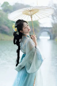 Ethereal Hanfu Beauty in Meiling Plum Forest - YiTuYu Vol.8870 Jiao Yi Zhi Sui Sui - image 19