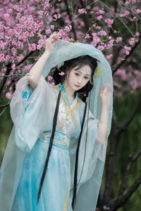 Ethereal Hanfu Beauty in Meiling Plum Forest - YiTuYu Vol.8870 Jiao Yi Zhi Sui Sui - image 18