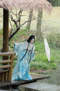 Ethereal Hanfu Beauty in Meiling Plum Forest - YiTuYu Vol.8870 Jiao Yi Zhi Sui Sui - image 25