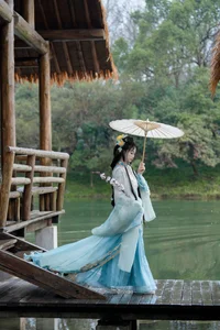 Ethereal Hanfu Beauty in Meiling Plum Forest - YiTuYu Vol.8870 Jiao Yi Zhi Sui Sui - image 7