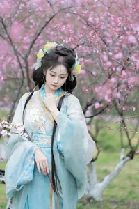 Ethereal Hanfu Beauty in Meiling Plum Forest - YiTuYu Vol.8870 Jiao Yi Zhi Sui Sui - image 0