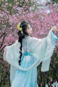Ethereal Hanfu Beauty in Meiling Plum Forest - YiTuYu Vol.8870 Jiao Yi Zhi Sui Sui - image 17