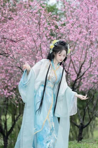 Ethereal Hanfu Beauty in Meiling Plum Forest - YiTuYu Vol.8870 Jiao Yi Zhi Sui Sui - image 30