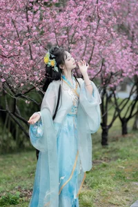 Ethereal Hanfu Beauty in Meiling Plum Forest - YiTuYu Vol.8870 Jiao Yi Zhi Sui Sui - image 31