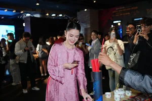 Midu Captivates at the Den Am Hon Horror Movie Premiere - image 4