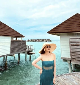 Lã Thanh Huyền’s Stunning Vacation Style: The Sheer Dress Trend - image 5