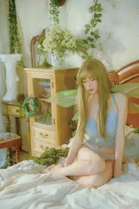 Xiao Man Transforms into a Dreamy Fairy in the Enchanting YiTuYu Vol.8739 Photo Series. - image 13