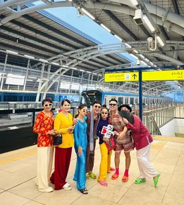 Urban Style and Modern Transit: Trendy Fashion Check-in at Ben Thanh Metro - image 0