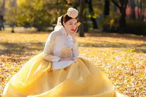 Vietnamese MC Thanh Thanh Huyen Shines in Traditional Hanbok in Korea - image 1