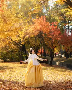 Vietnamese MC Thanh Thanh Huyen Shines in Traditional Hanbok in Korea - image 2