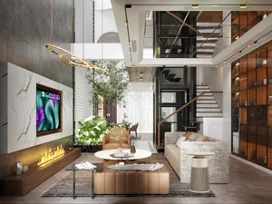 Breathtaking 5-Story Modern Townhouse: A Resort-Style Urban Sanctuary with Lush Greenery and High-End Luxury Interiors - image 4