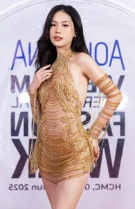 Anh Thu Steals the Spotlight at Vietnam Fashion Week Launch with Bold Style - image 0