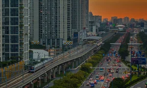 Stunning Sunset Views of Ho Chi Minh City from Ben Thanh - Suối Tiên Metro - image 0