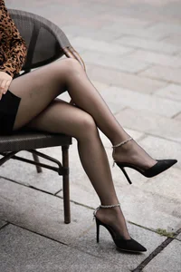 Xiao Jie in Sexy Leopard Print Hip Skirt - IESS Featured Model - image 29
