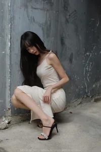 IESS Chiness Model Tuan Tuan: Elegant High Cut and Long Legs Gallery - image 60
