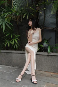 IESS Chiness Model Tuan Tuan: Elegant High Cut and Long Legs Gallery - image 47