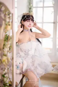 Coser Mumu Momo: Eternal Princess Birthday Day Photoshoot - Enchanting & Dreamy Collection (54P) - image 0
