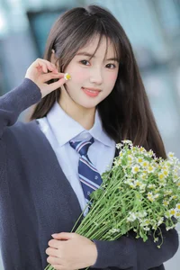 Youthful Innocence in Korean Academic Style YiTuYu Vol.8944 Bo Luo You Dian Tian - image 3