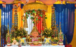 Traditional Buddha Bathing Ceremony Celebrated During Chol Chnam Thmay Festival - image 2