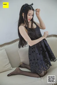 Model Mengmeng in IESS Black Elf in Dreams: A Mystical Fashion Journey - image 23