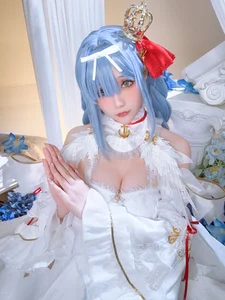 Ethereal Beauty: Hoshilily as Janus from Azur Lane (36P - 1V - image 0