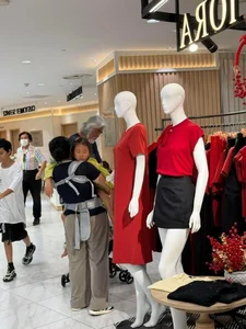 Zhang Jizhong’s Wife Du Xinglin Stuns in Traditional Ao Dai During Ho Chi Minh City Shopping Trip - image 2