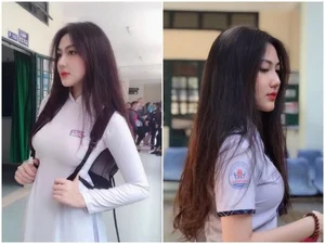 The Timeless Beauty of the Vietnamese Ao Dai: A Look Back at Student Icon Trần Nguyễn Triệu Vy’s Stunning Style Evolution - image 3