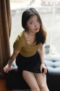 Elegant High-Slit Dress Collection Featuring Xiao Jiu for IESS - image 0