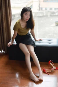 Elegant High-Slit Dress Collection Featuring Xiao Jiu for IESS - image 14