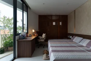 Innovative 3-Story An Phu House Design: Mastering Triangular Plots with Multi-Layered Living Spaces - image 5