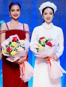 Giang My and Ngoc Chau Shine in Elegant White Ao Dai - image 7