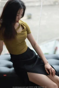 Elegant Style and Sophistication: Xiao Jiu in the IESS High Slit Long Dress Series - image 50