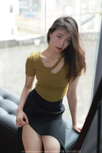 Elegant Style and Sophistication: Xiao Jiu in the IESS High Slit Long Dress Series - image 39