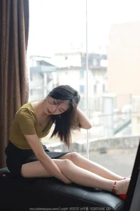 Elegant Style and Sophistication: Xiao Jiu in the IESS High Slit Long Dress Series - image 67