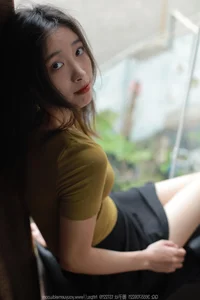 Elegant Style and Sophistication: Xiao Jiu in the IESS High Slit Long Dress Series - image 12