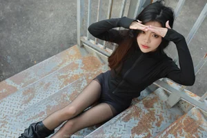 IESS Tu Tu Black Stockings and Long Boots: A Masterclass in Footwear Fashion - image 33