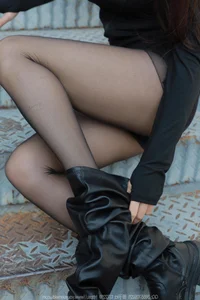 IESS Tu Tu Black Stockings and Long Boots: A Masterclass in Footwear Fashion - image 59