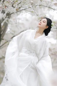 Ethereal Beauty of Sui Sui Ru Yi in YiTuYu Art Language Vol.8880 Amidst Blossoms - image 12