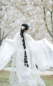 Ethereal Beauty of Sui Sui Ru Yi in YiTuYu Art Language Vol.8880 Amidst Blossoms - image 1