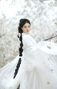 Ethereal Beauty of Sui Sui Ru Yi in YiTuYu Art Language Vol.8880 Amidst Blossoms - image 0