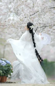 Ethereal Beauty of Sui Sui Ru Yi in YiTuYu Art Language Vol.8880 Amidst Blossoms - image 10