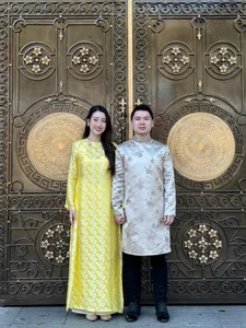 Elegant Couple Style: Exploring the Sophisticated Fashion Choices of Do My Linh and Her Husband - image 4