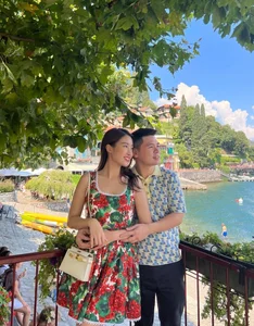 Elegant Couple Style: Exploring the Sophisticated Fashion Choices of Do My Linh and Her Husband - image 0