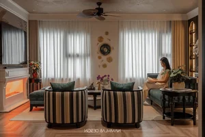 Modern Indochine Oasis: A Luxurious 180m2 Sanctuary in the Heart of Hanoi - image 4