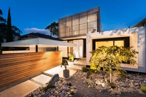 Modern 2-Story Townhouse Design Featuring Cantilevered Floors for Seamless Indoor-Outdoor Living - image 1