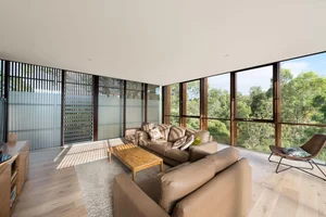 Modern 2-Story Townhouse Design Featuring Cantilevered Floors for Seamless Indoor-Outdoor Living - image 7