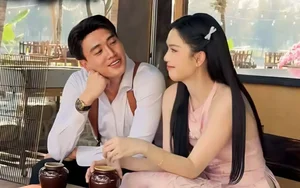 Quoc Truong Celebrates Birthday with Ngoc Trinh Amidst Mother's Noticed Reaction - image 2