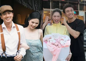 Quoc Truong Celebrates Birthday with Ngoc Trinh Amidst Mother's Noticed Reaction - image 6